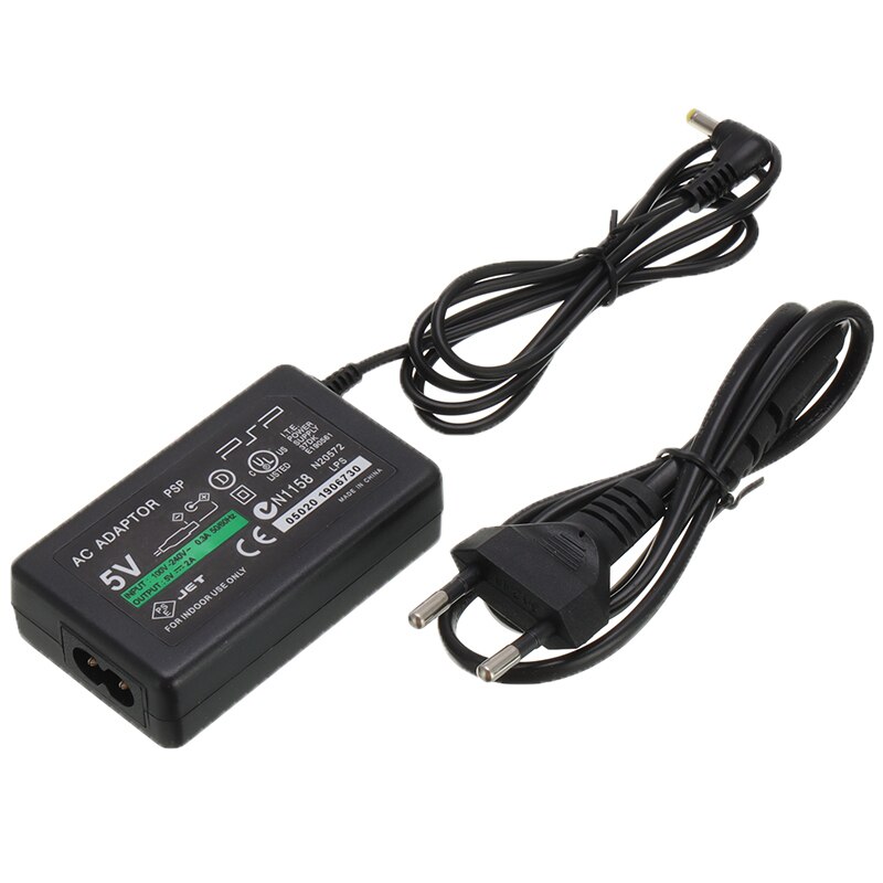 Zasilacz Sieciowy AC 5V EU/US do Sony PlayStation PSP 1000 2000 3000 Kabel Ładujący