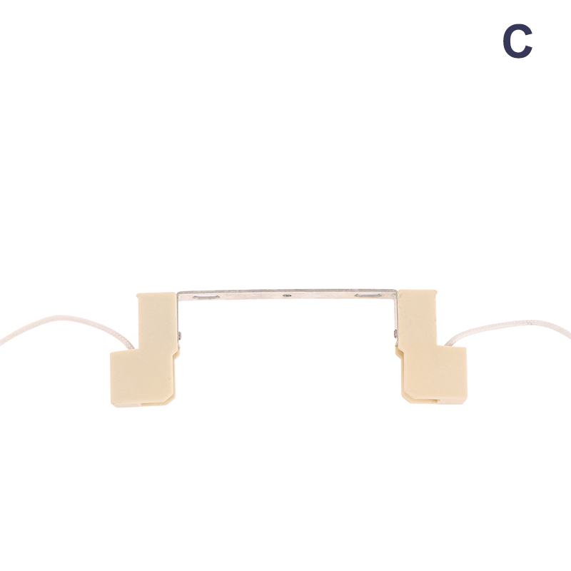 Adaptateur de support de base de lampe en céramique R7S, ampoule halogène d'inondation, 78mm, 118mm, 135mm, 189mm: WHITE