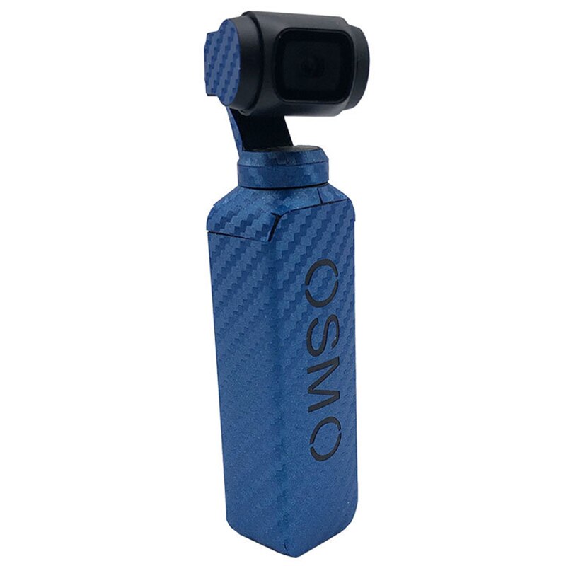 ORBMART 3M Waterdicht Carbon Sticker zelfklevend Etiket Voor DJI Osmo Pocket Gestabiliseerd Handheld Gimbal Camera: Blauw