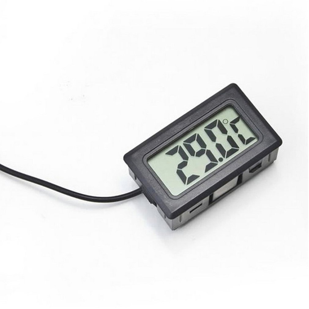 Køleskab termometer elektronisk digital termograf lcd køleskab, fryser temperatur tester sonde sensor måler 1 m