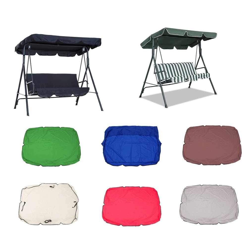 Places taille extérieur jardin Patio balançoire parasol couverture auvent siège couverture supérieure cour étanche balançoire parasol