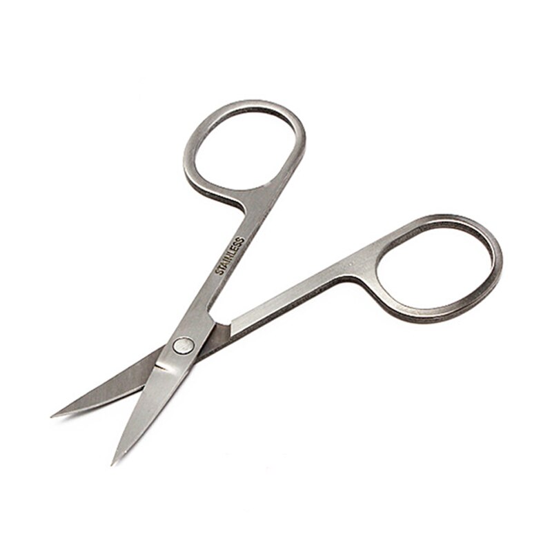 5pc edelstahl-manikürscheren, augenbrauenschere, augenbrauentrimmer, wimpernschere, nasenhaarschere, nagel-machen-hoch-schere