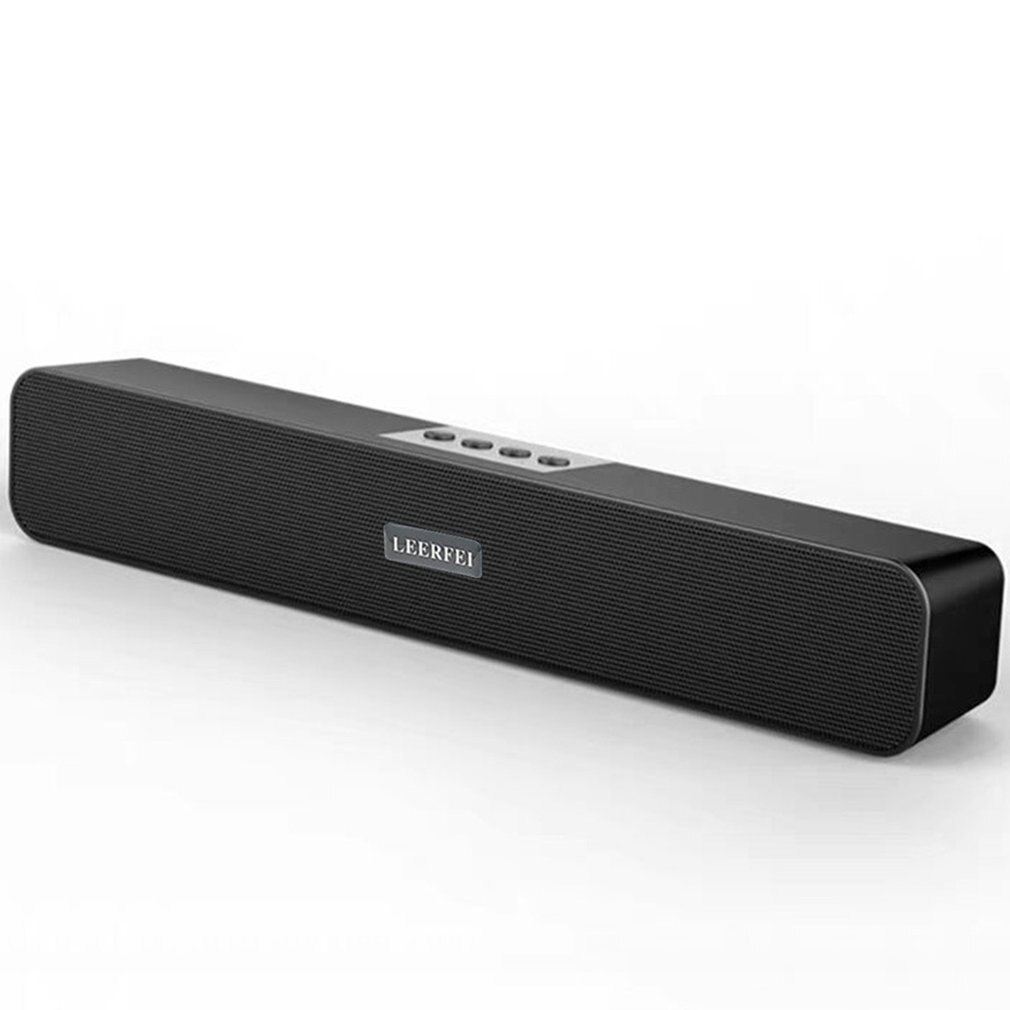 Portable Wireless Speaker Wireless Soundbar Column Super Bass 3D Stereo Sound TF Card AUX Outdoor Loudspeaker