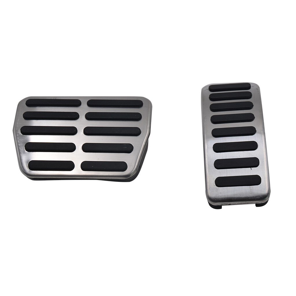Car Accessories For Cadillac SRX AT Automatic Accelerator Gas Brake Stainless Steel Foot Rest Pedals Pad Plate Stickers #YL1