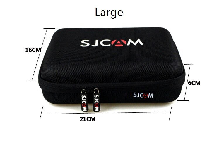 SJCAM Original SJ8 Pro/Plus Lens Cap/Cover Screen Glass Film UV Filter Bag Waterproof Box Diving Protect Action Camera Clownfish: sjcam bag large