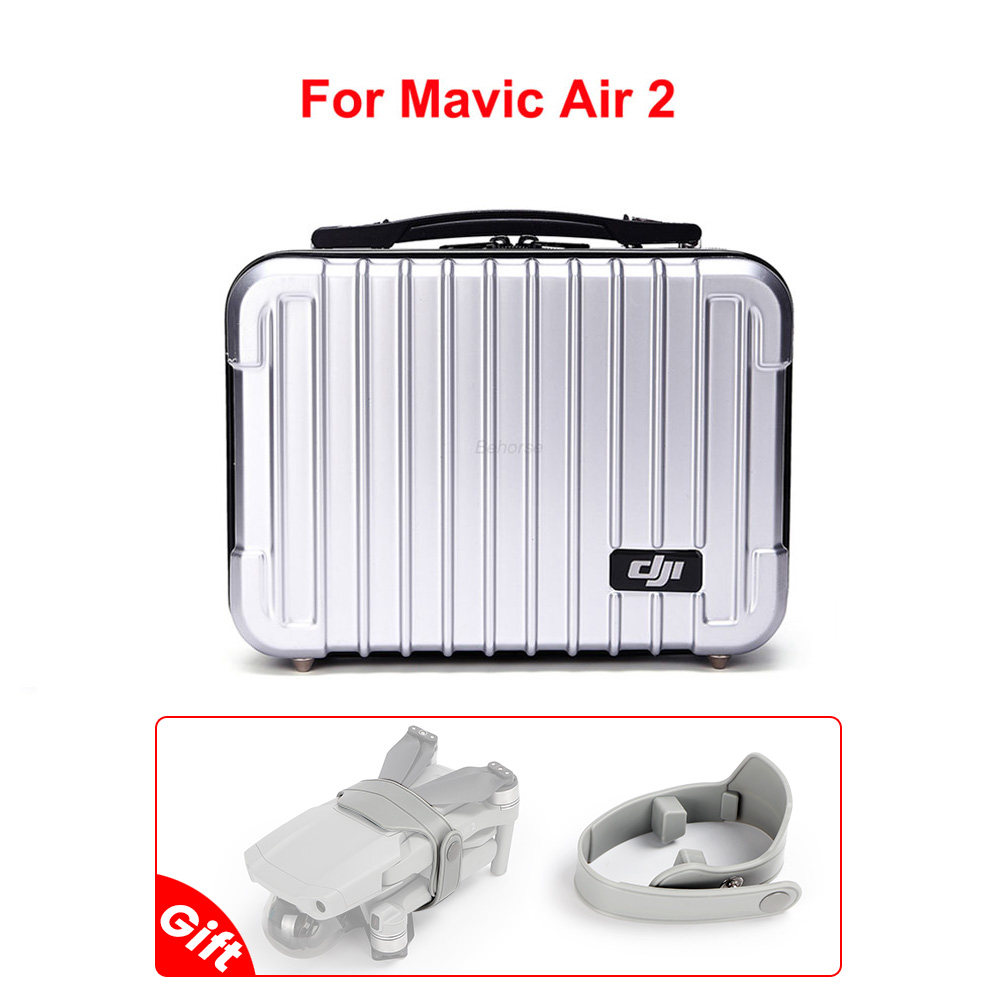 Mavic air 2 hard shell bærbar taske stor kapacitet vandtæt opbevaringspose stødsikker til dji mavic air 2 tilbehør