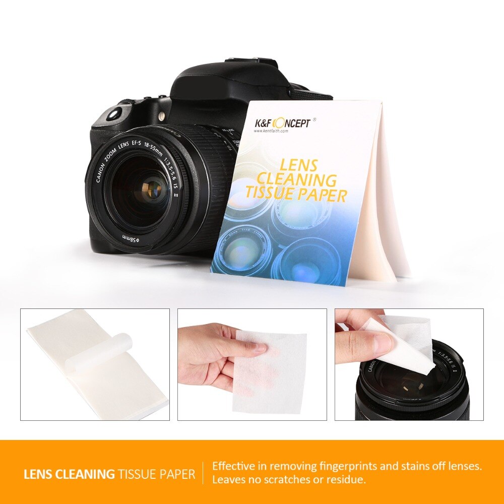 K &Ampere; F KONZEPT 7in1 Staub Reiniger Kamera Reinigung Bausatz Objektiv Stift Pinsel/Fussel Tücher/Luft gebläse Für Kanon Nikon Sony Kamera Objektiv stift