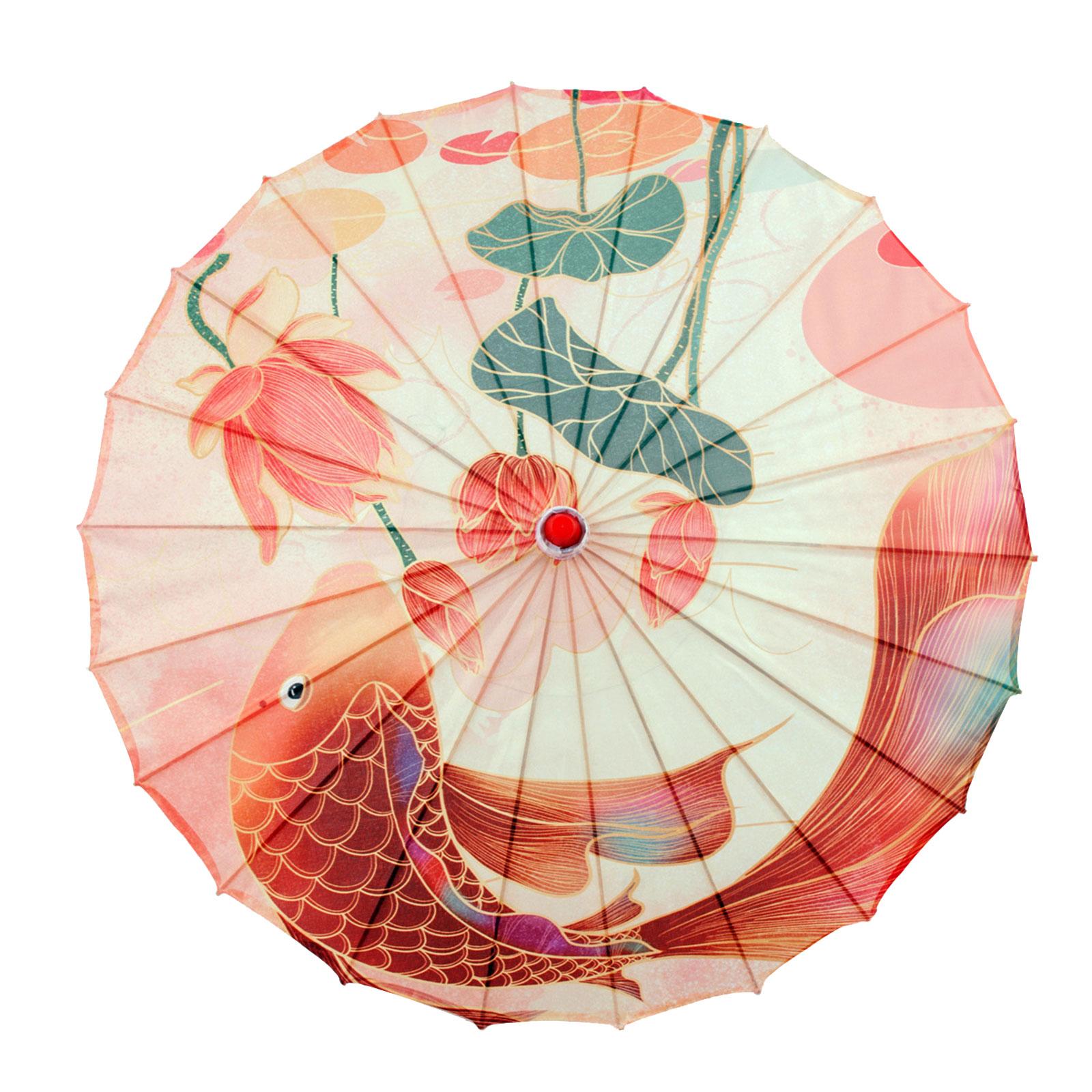 Parasol huilé fait à la main, parapluie de danse classique, art chinois et japonais, mariage, 32 po: green