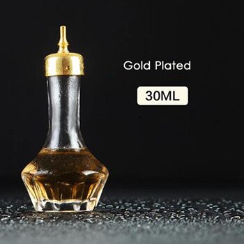 30ML/50ML KLARE GLAS Bitter FLASCHE MIT AUSLAUF & KORK oben: G30