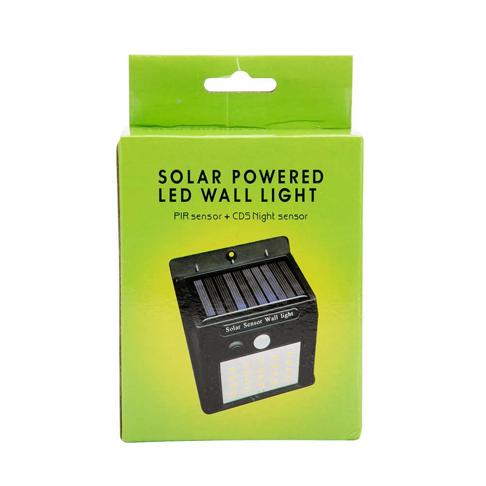 30 led solcelle vegglampe utendørs belysning vanntett led med pir bevegelsessensor utendørs lampe utvendig lys gate utendørs lampe