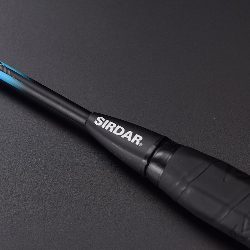 SIRDAR 24-26pound 4U badminton racket stringed full carbon fiber racket offensive and defensive single racket