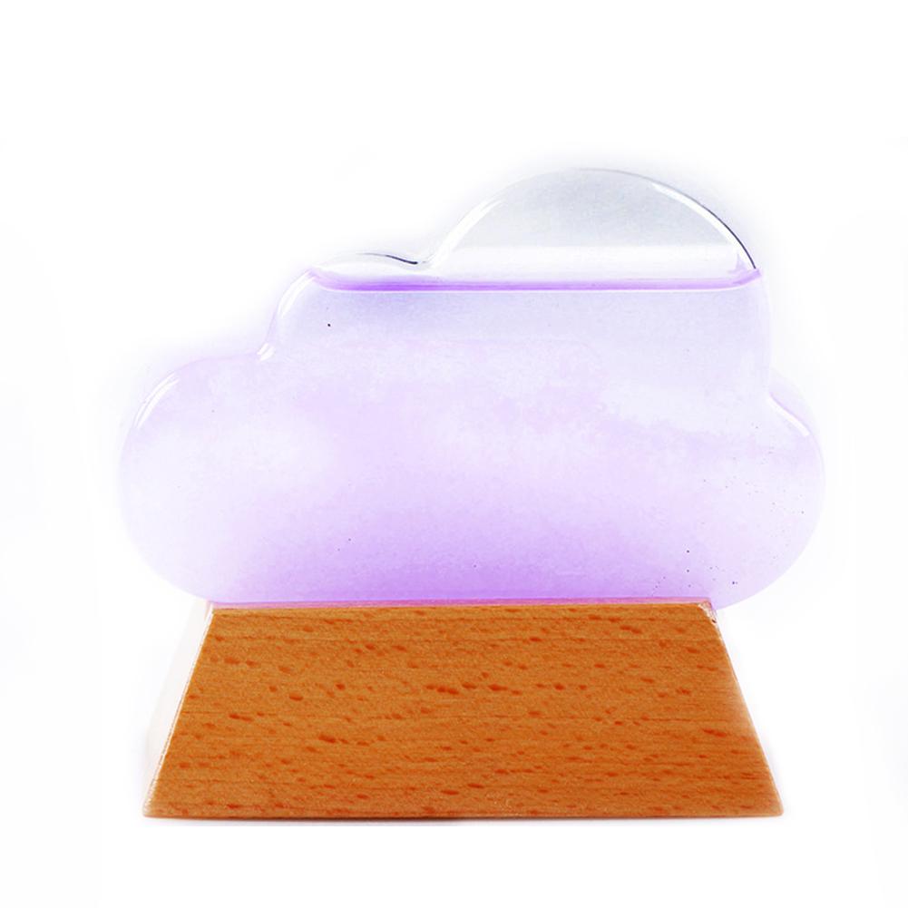 Prévisions météo cristal poire forme tempête verre décor noël nouvel an météo prévision pour bouteille goutte tempête Art décor: 004