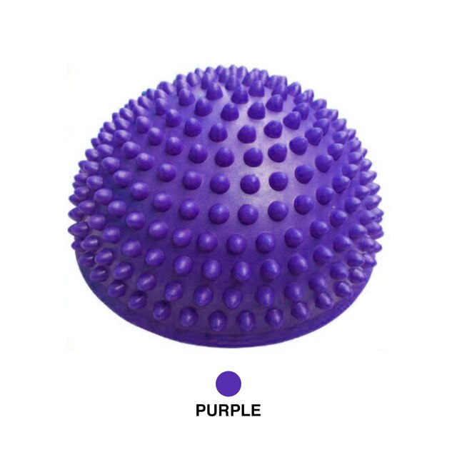 16cm freundlicher Hemisphäbetreffend treten Steine Durian stachelig Massage Gleichgewicht Ball Sensorische Integration Gleichgewicht Ausbildung spielzeug für freundlicher: Purpurrot