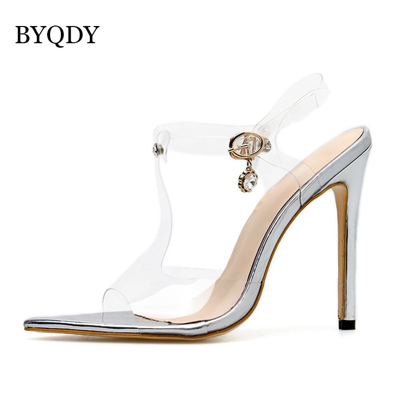 Daiiibabyyy  Summer Fashion Crystal Diamond  Sandals Women Buckle Strap Stiletto Thin Heels Female Shoes Party Dress Pumps main image 0