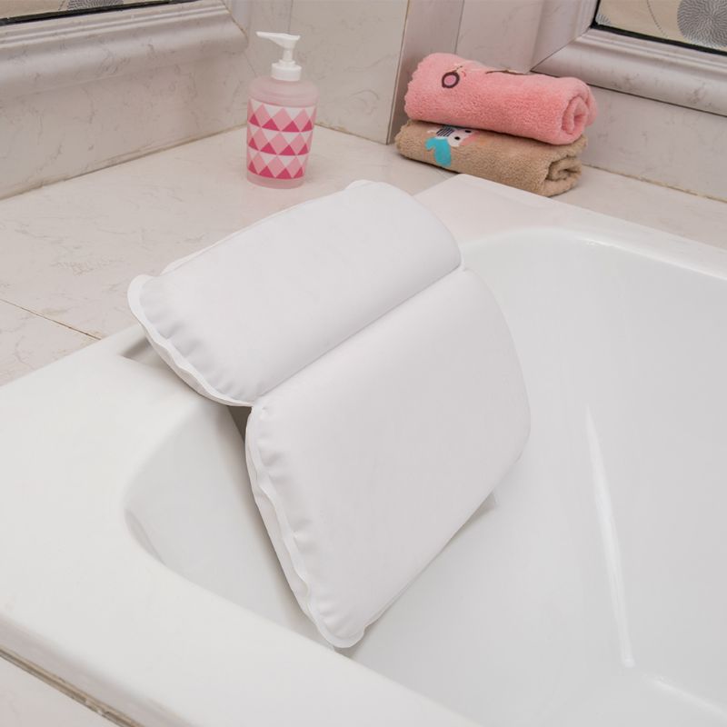 Pu skum svamp badepude ， hjem spa jacuzzi badepude med ryg og nakkestøtte afslapningsoplevelse badekar pude