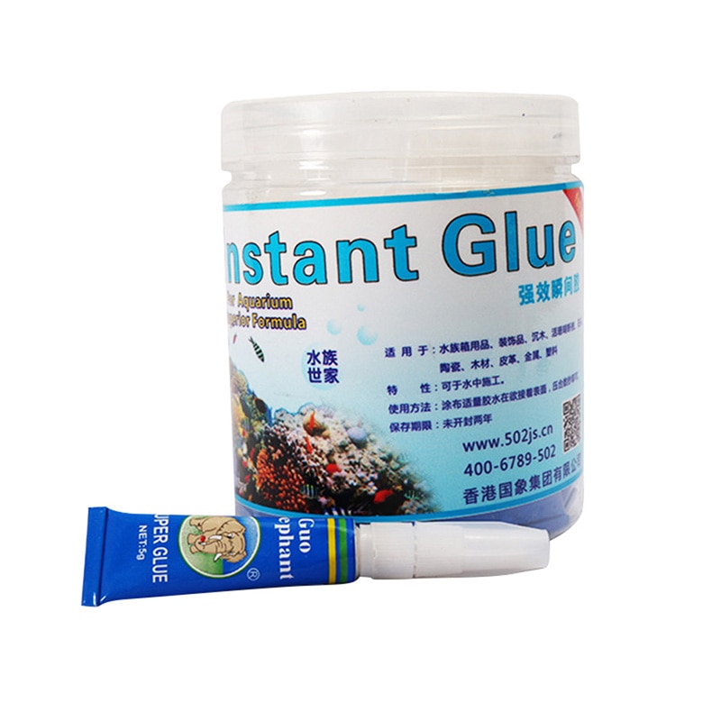 1pc akvarium landskabspleje mos kugle mos lim vand græs akvarie dekoration øjeblikkelig klæbende slim slim gel