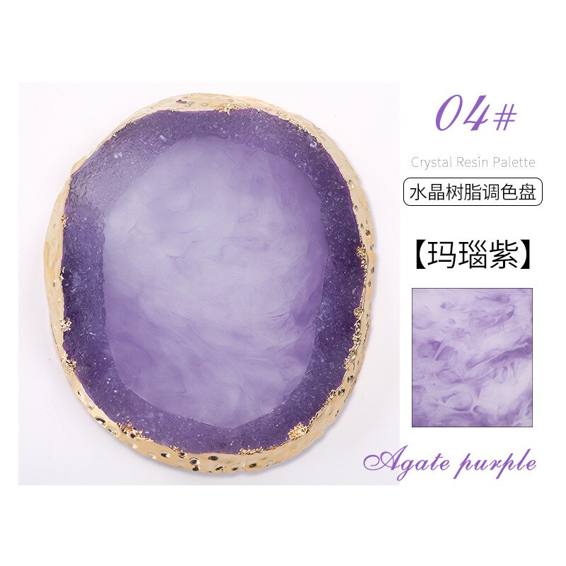 Color palette / painting palette / display board tools / art supplies / manual DIY supplies: purple