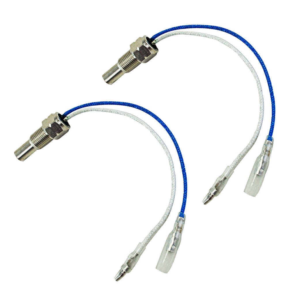 2 Stuks Auto 1/8 Npt Olie Water Temperatuur Temp Gauge Corrosiebestendigheid 2 Draad Sensor Auto Vervangende Onderdelen