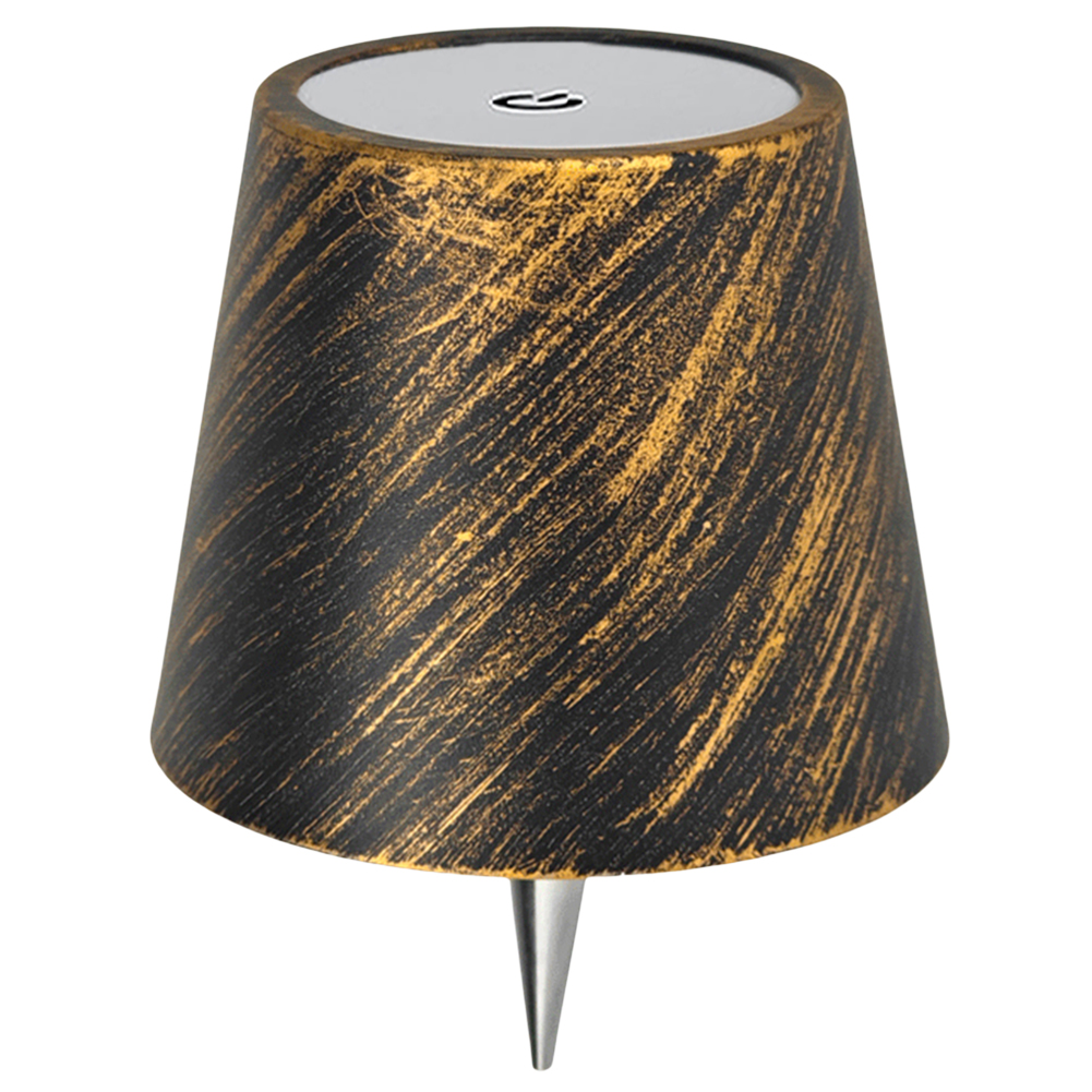 Metal Dimmable Bottle Lamp LED Table Lamp Rechargeable 2000mAh Pridola Bottle Lamp Stepless Dimming for Parties Bars Restaurants: Burgundy / Blue