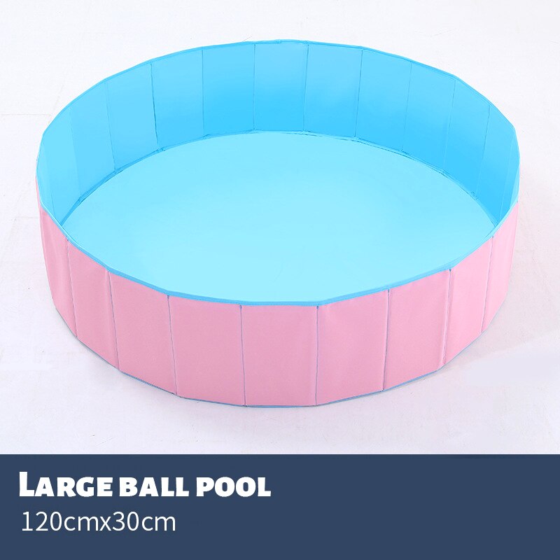 Ozean Ball Pool Kinder Hause Klapp Ball Pool Spielzeug Innen Zaun Baby Blase Farbe Ball Spiel Multi-funktion Klapp pool: C1