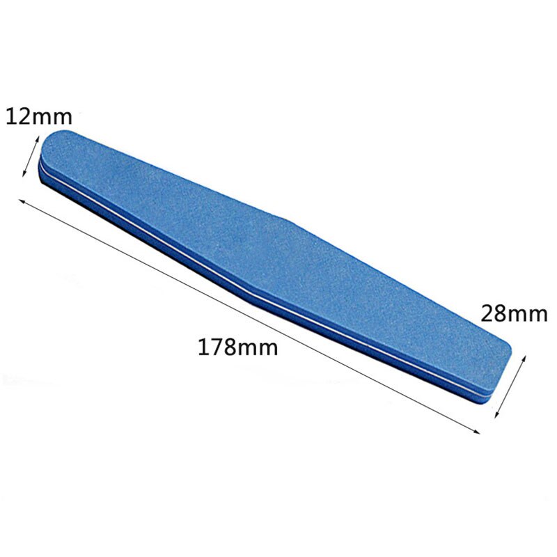 100/180 Nail Files Double Side Nail Buffer Nail File Trimmer Nail Buffers Slim Thick Nail Tools Manicure Supplies