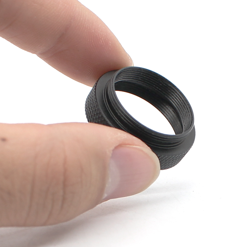 6.5 mm Microscope Objective Lens Adapter Ring Mounting Thread M25 to M25 Objective Parfocal Length Extension Ring Adapter