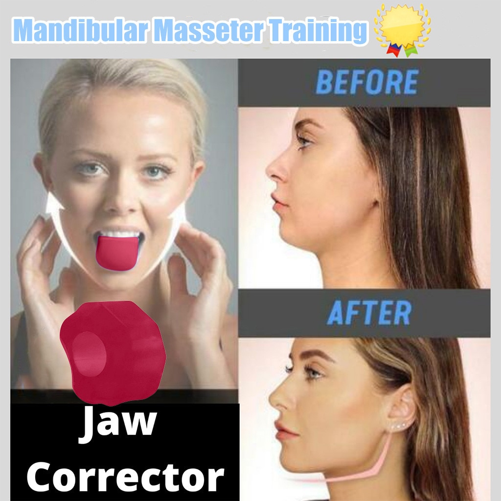 JawLine Exerciser Tone Your Face Facial Toner Anti-Wrinkle Facial Muscle Jaw Trainer Chews Device Face-lift artifact Beauty tool