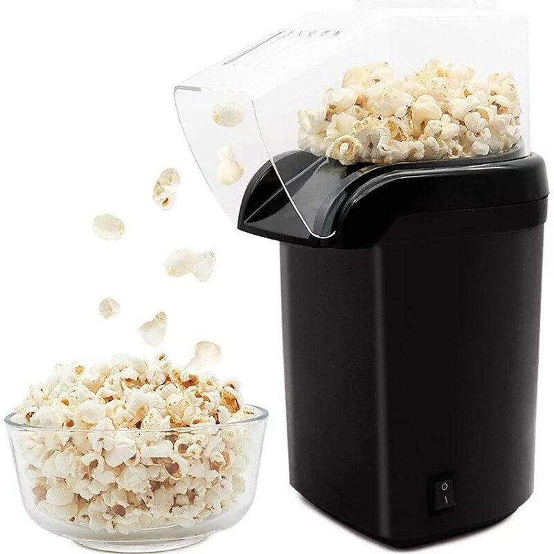 Popcorn Machine, Verwijderbare Air Popcorn Popper Maker Voor Thuis Geen Olie, Heerlijke Gezonde Snack