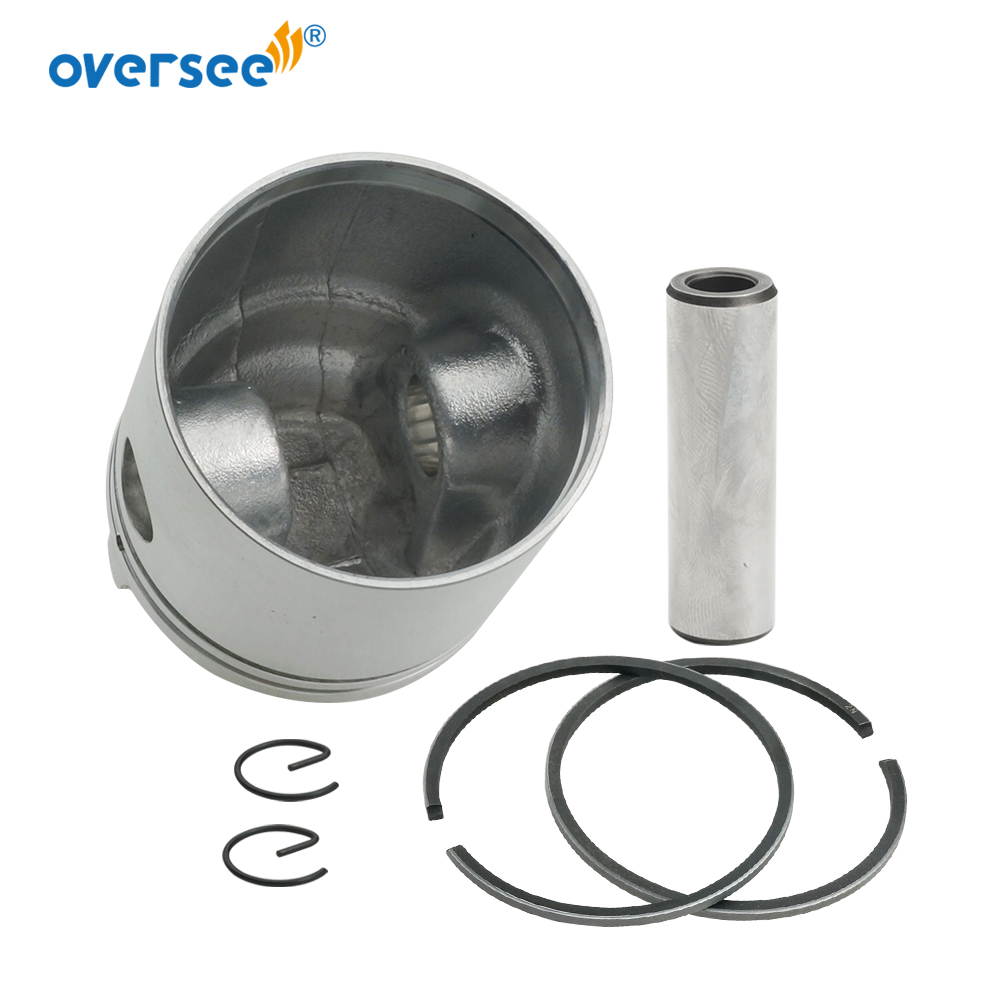 6G1-11631 6G1-11610 Zuiger Met Ring Std Kit Voor Yamaha Buitenboordmotor 2T 6HP 8HP 6G1-11631-00-98 6G1-11610-00 50Mm Marine onderdelen