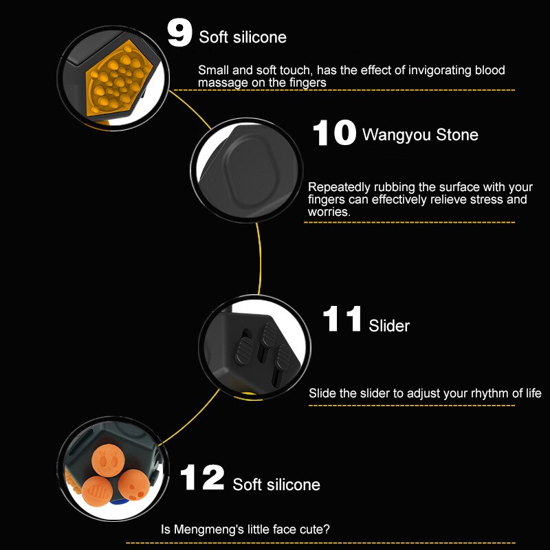 Fidget Speelgoed Stress Relief Speelgoed Voor Volwassenen Anti-Stress Magische Kubus Angst Reliver Magische Kubus Ontspanning Training Toy Cube