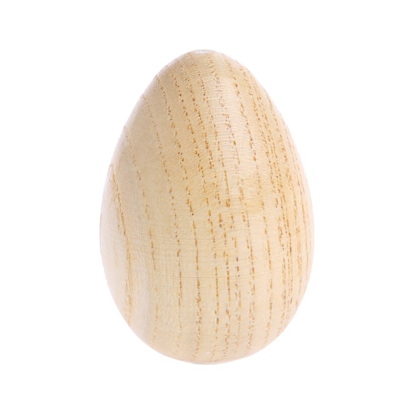 Naturtro 1pc treslagverk musikalske egg maracas shakers barn barn leker morsomme gaver ramadan festival