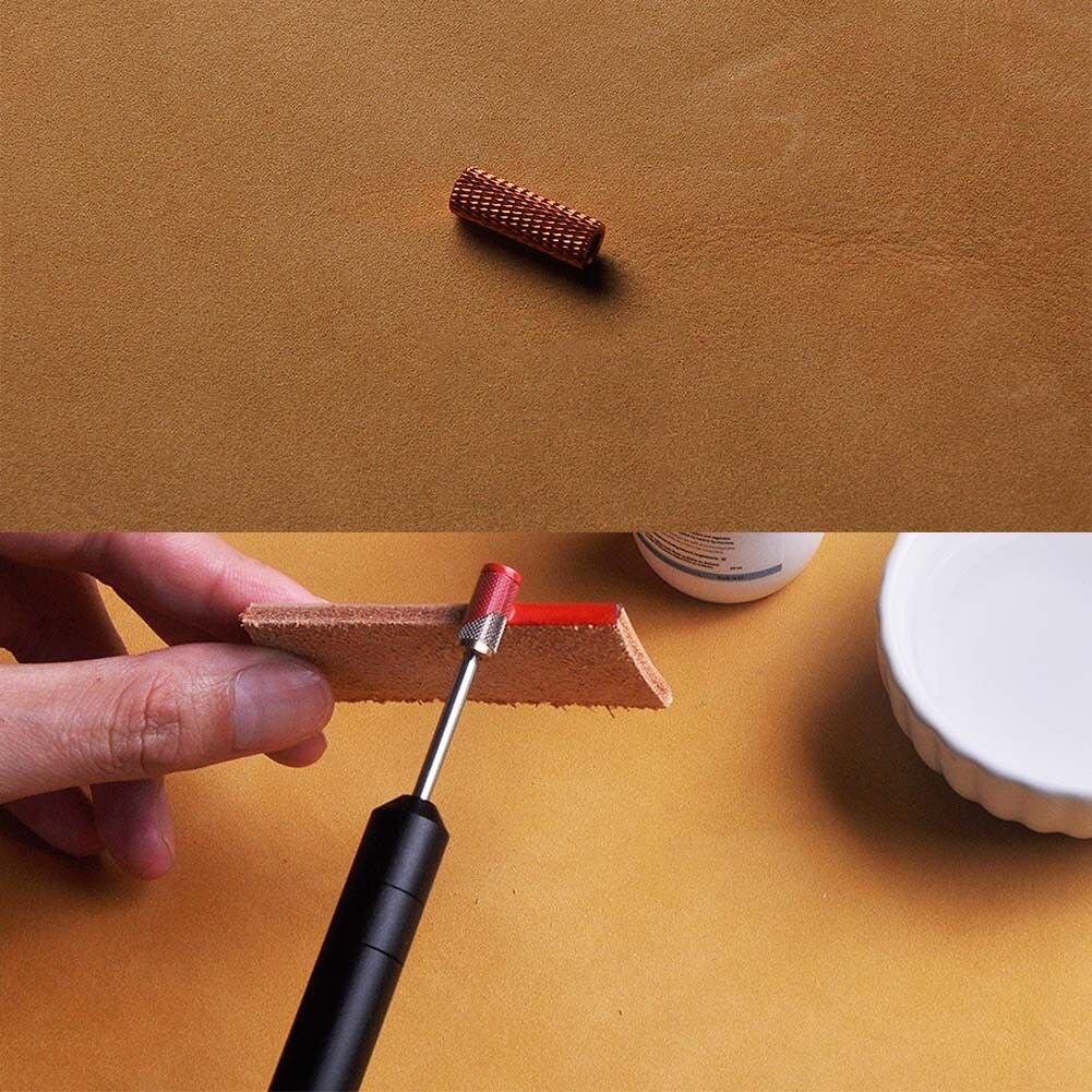 Edge Paint Roller Edge Dye Tool Leather Pen Applicator DIY Leather Edge Dye Oil Pen Applicator Belt Finisher Tools