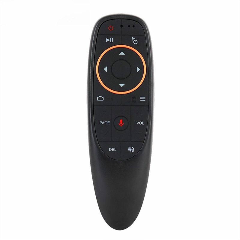 G10s odpowiednio zaplanować podróż Air Mouse bezprzewodowy 2.4GHz Mini Gyro pilot zdalnego sterowania dla Tv Box z androidem z funkcją sterowania głosem dla Gyro Sensing gry