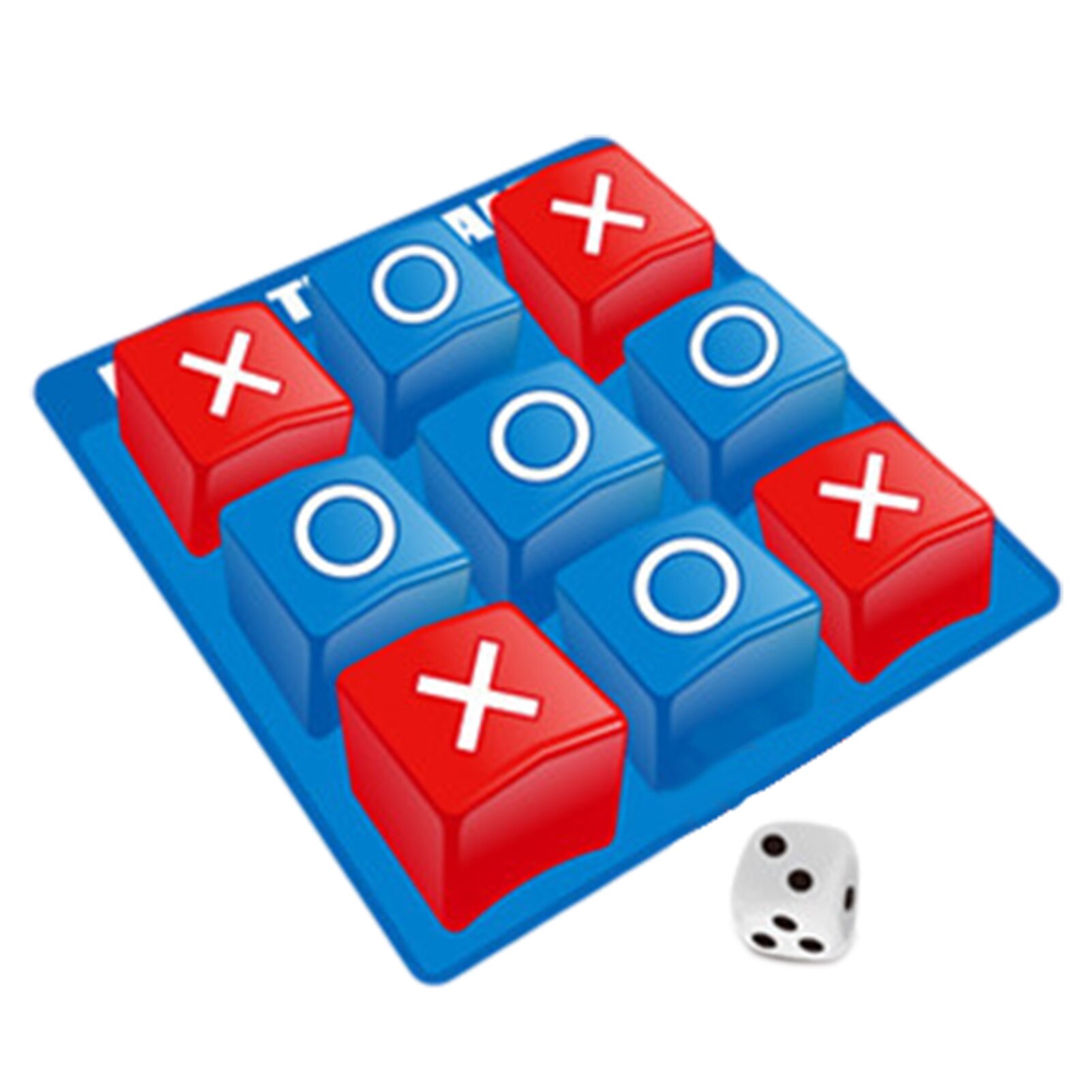 XO Board Game Toy Leisure Parent-Child Interaction Game Noughts And Crosses Game Family Board Puzzle Game Educational Toys