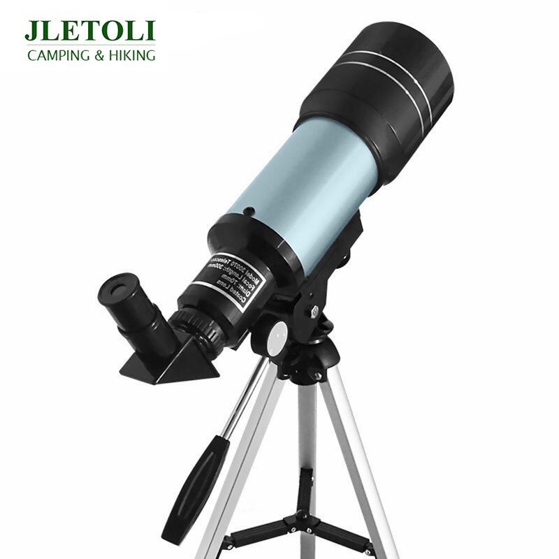 Jletoli 150x nybegynnernivå teleskop astronomisk nattsyn monokulært teleskop med stativ observerbar måne