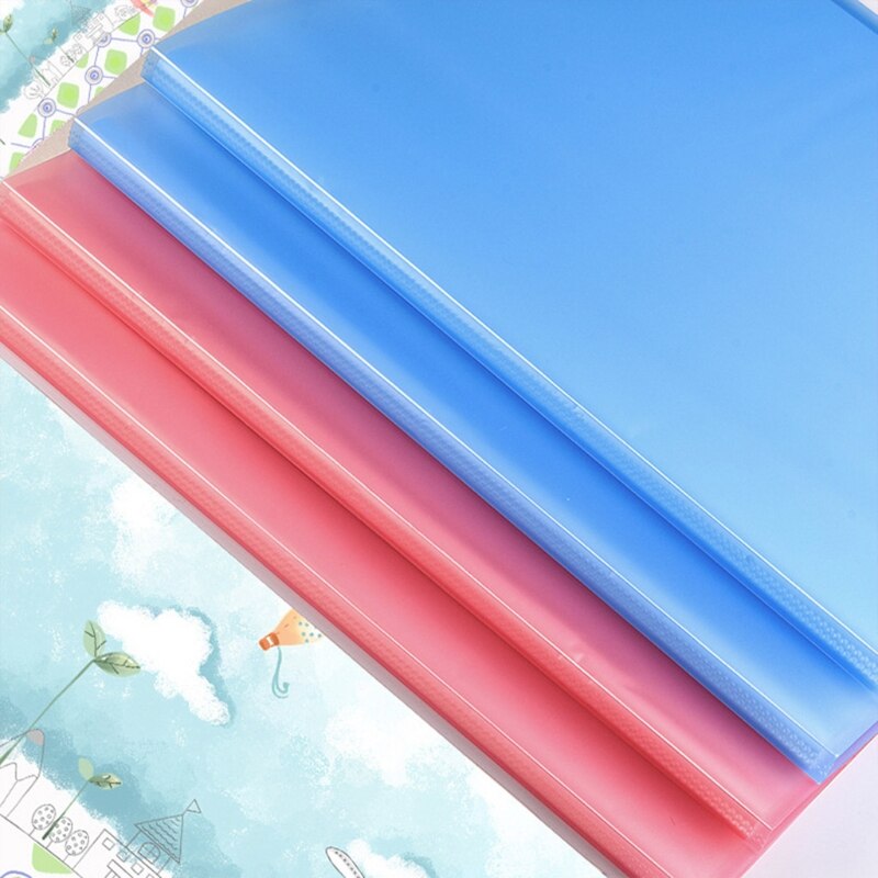 4k Drawing Paper Painting File Document Folder 20/30Pages Paper Holder Organizer 1XCB