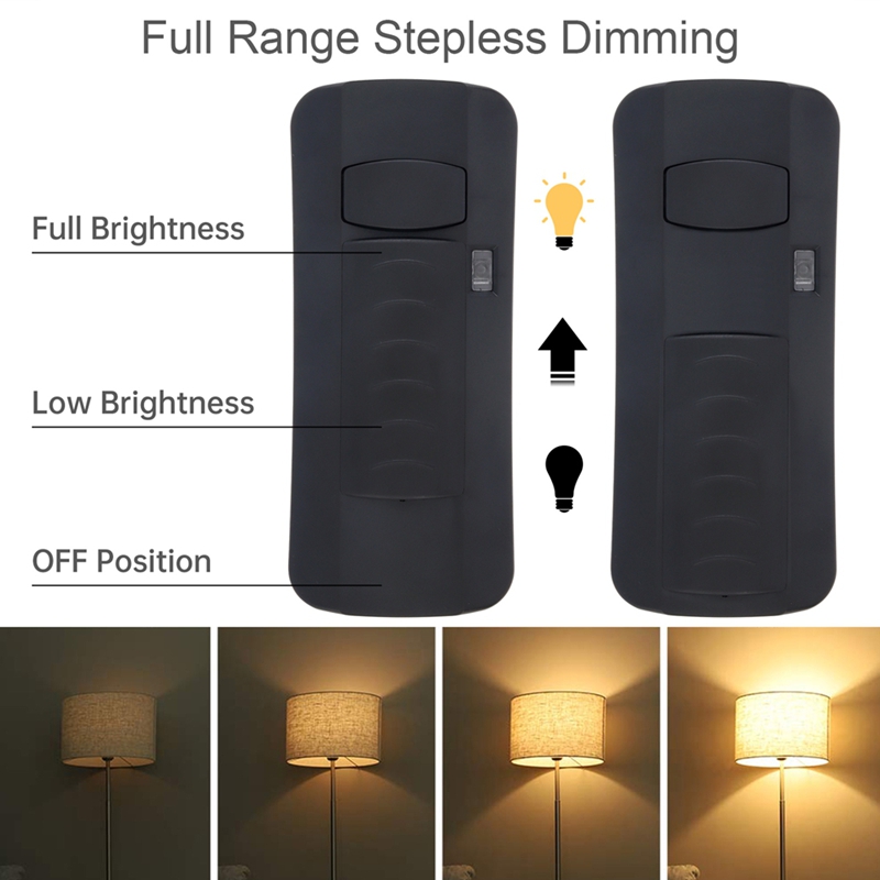 220V Fuß dimmersc halter Fuß betätigter LED-Dimmer Voll bereich Inline-Schiebe schalter für Stehlampe/LED-Lampe
