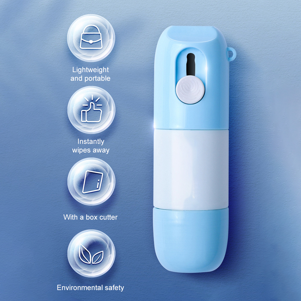 Correcteur de papier thermique avec couteau, correcteur de Protection de confidentialité des informations sur les données, correcteur pour étiquettes, outil de modification des factures