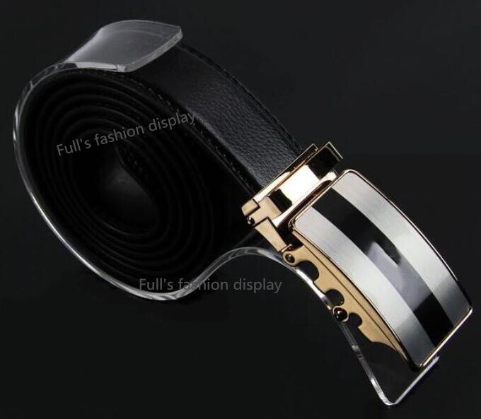 counter Acrylic Belt Display Stand Waistband Stand Belt Display Rack Belt Holder belt holder rack 10pcs