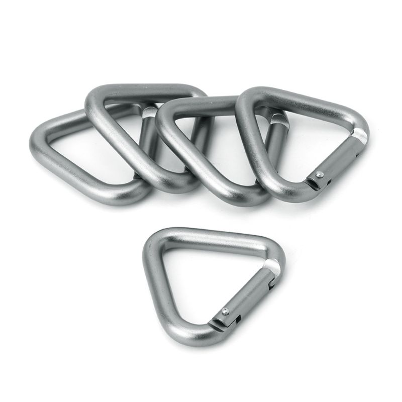 2022 6× Kayak Marine Boat Paddle Oar Clips Fishing Rod Holder Surfing Paddle Buckle Or 1/5pc Double Hooks Triangle Carabiner