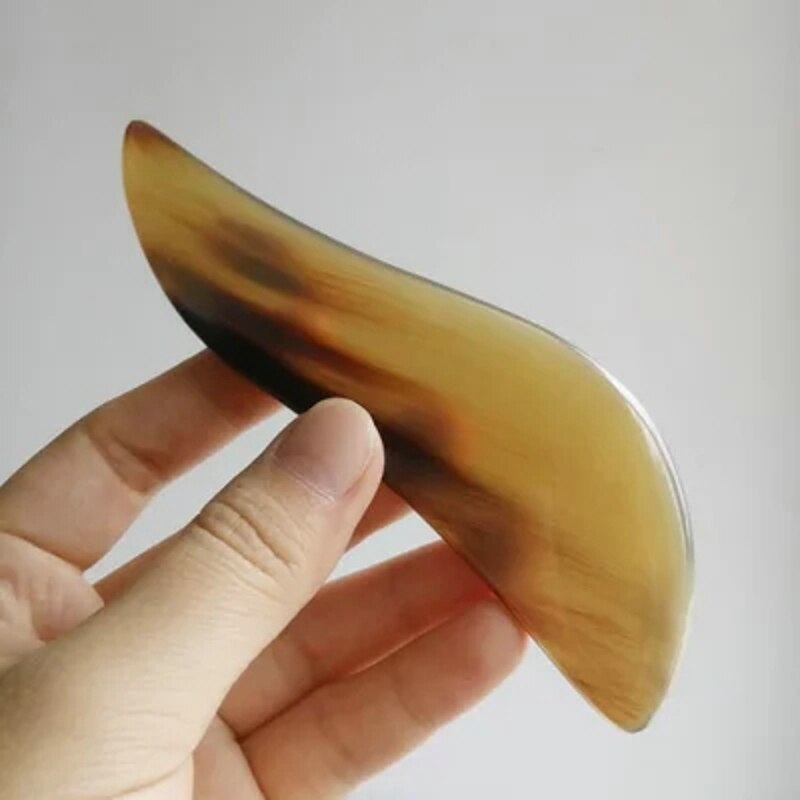 gua sha massage tool Scraper Natural Handmade White Buffalo Material Face Facial Eye Pressing Scratch Guasha Board Gua Sha
