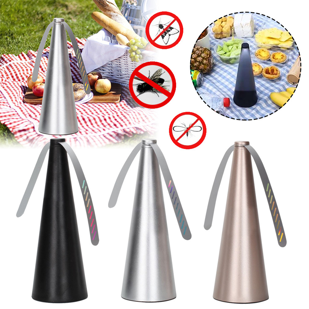 Outdoor Fly Bug Repeller Keuken Eettafel Maaltijd Pest Fan Desktop Tafelblad Elektrisch Batterij-aangedreven Voedselbeschermer Tool