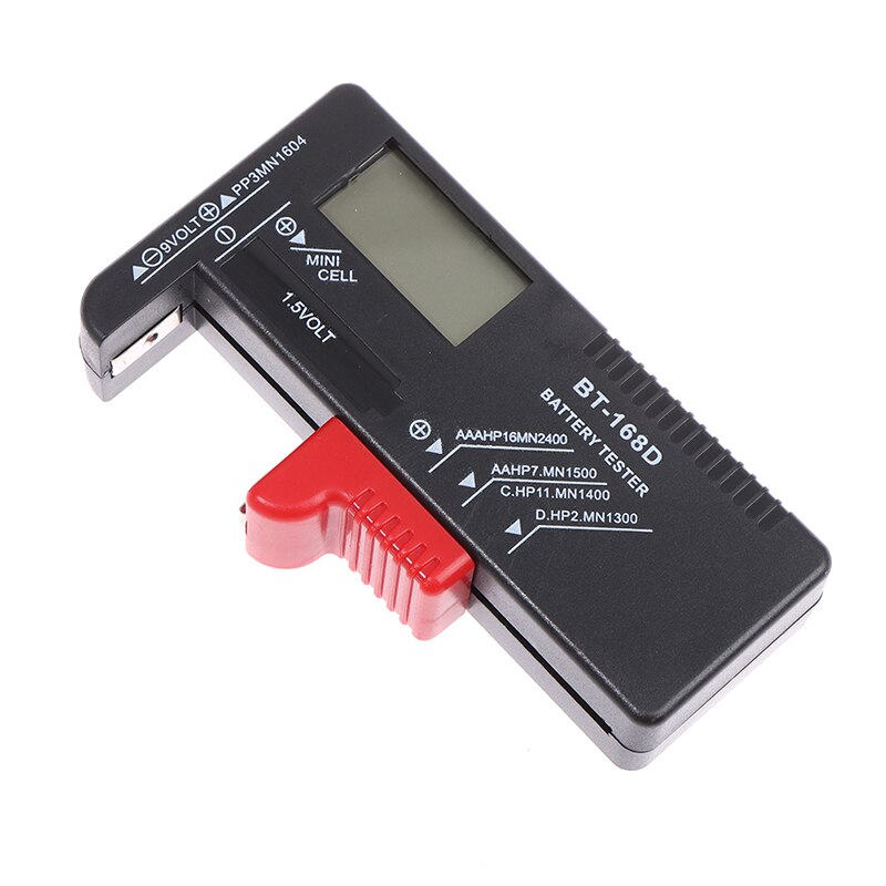 BT-168 PRO Digital Lithium Battery Capacity Tester Checkered Load Analyzer Display Check AAA AA Button Cell Universal Test