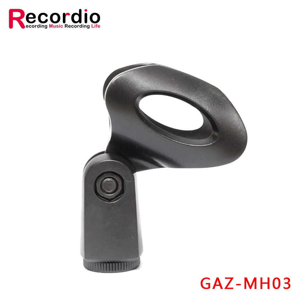 GAZ-MH05 Universal Kunststoff Mikrofon Clips Halter Flexible Gummierte Stehen Halterung Für Verdrahtete/Drahtlose Mikrofon: GAX-MH03