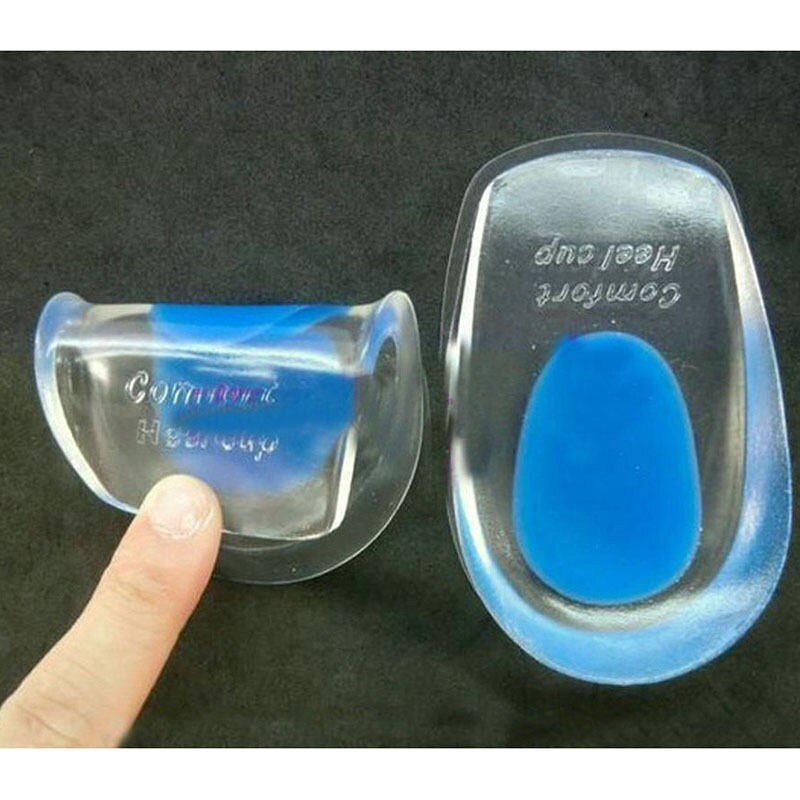 1Pair Silicone Orthopedic Hallux Valgus Height Increase Insoles Massaging Invisible Half Foot Pad Shoe Lift Manicure Pedicure