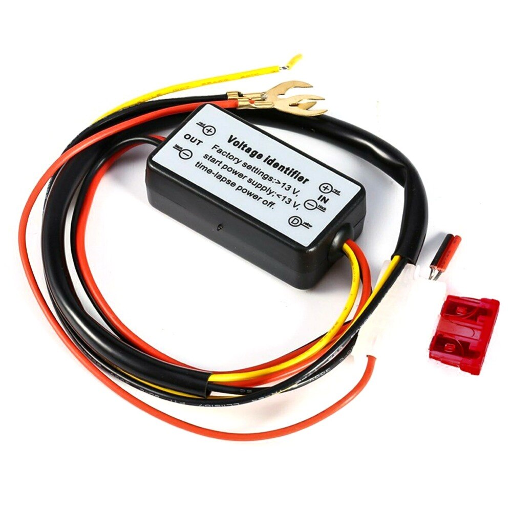 Universal ON/OFF Controller 12-18V 5V Auto DRL Controller Car Headlight Wiring Harness Sockets Module DRL Relay Kits