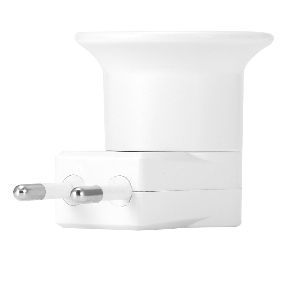 Kannettava  e27 led-valopistorasia eu-pistokkeen pidikkeeseen sovitinmuunnin päälle/pois polttimolampulle toimistomuuntimelle on/off-painikekytkimellä
