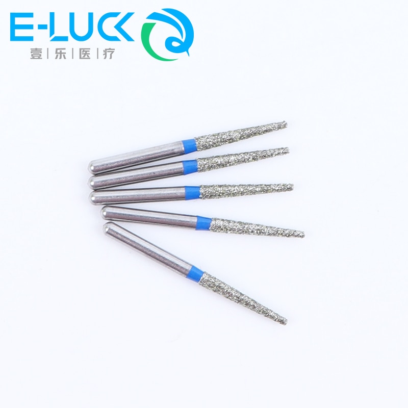 50 Stuks Dental Diamantboor Boor Hoge Snelheid Boren Tf Serie Voor Tanden Polijsten 1.6Mm