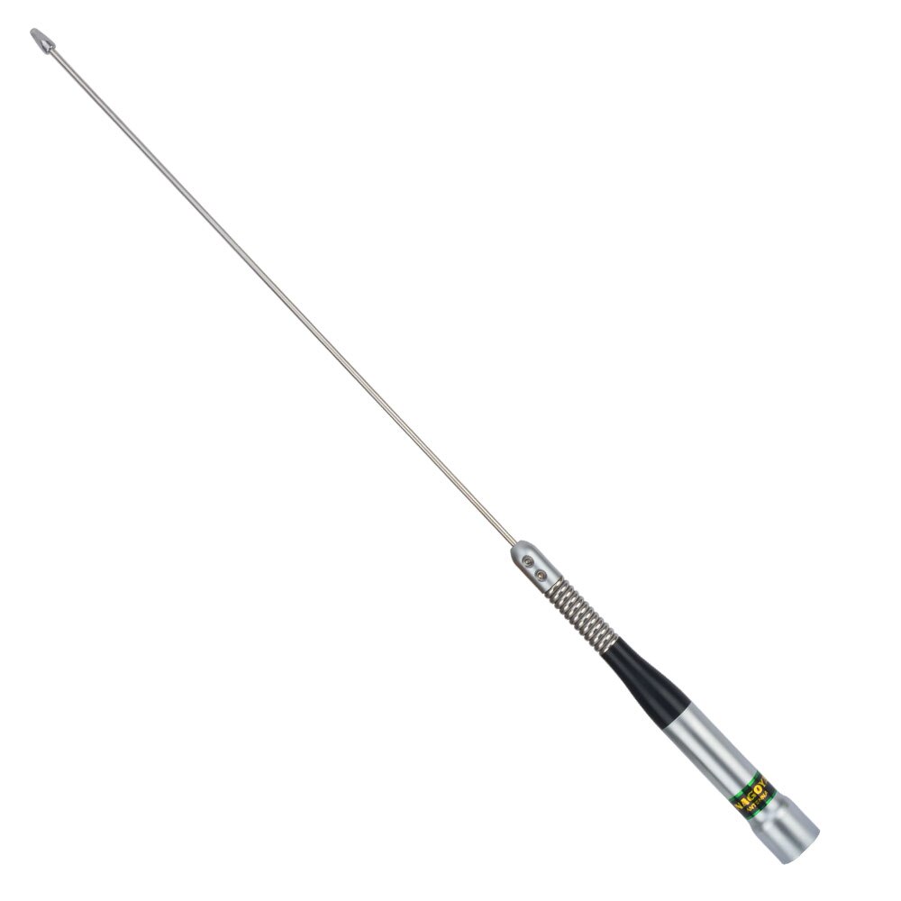 NAGOYA SP-40 VHF UHF Dual Band 100W PL259 Antenna for Yaesu ICOM Kenwood TYT QYT KT-8900D Baojie BJ-318 Mobile Radio: Silver