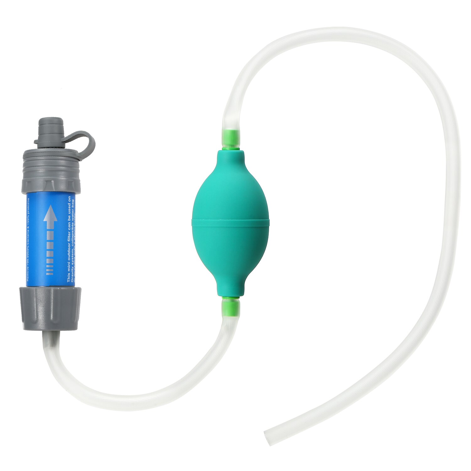 Camping Zuivering Waterfilter Stro Waterfiltratie Stro Waterzuiveraar Voor Survival Emergency Camping Wandelen Backpacken